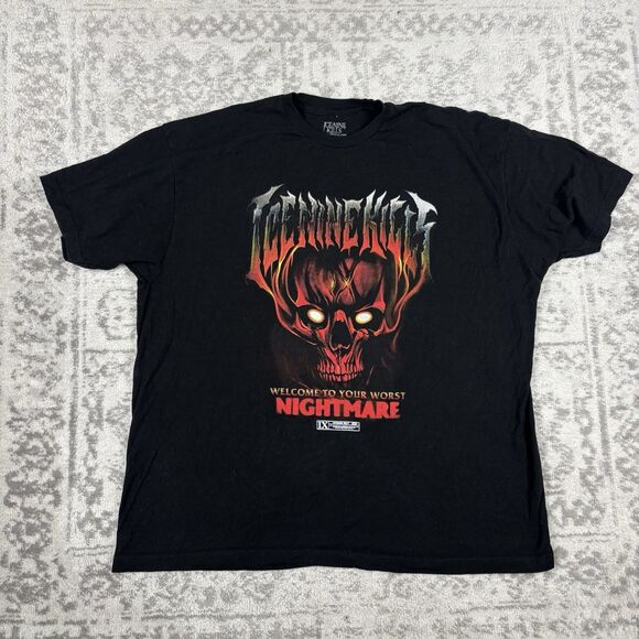 Ice Nine Kills Other - Ice Nine Kills T Shirt Tour 2022 Black Welcome To Your Worst Nightmare Size 3XL